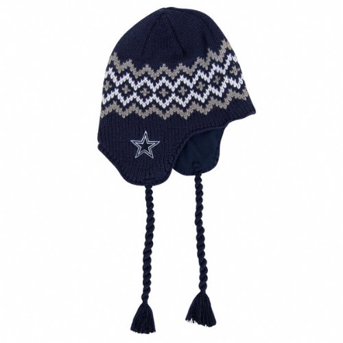 Dallas Cowboys Reebok Yarn Tie Fashion Knit Hat