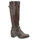 BareTraps Knightley Women's Boots Dark Brown Size 6 M (BT22265)