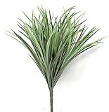 Package of 3-14" Artificial Green Mountain Grass Bush