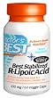 Doctor's Best Best Stabilized R-Lipoic Acid Featuring Bioenhanced Na-RALA (100 mg), Vegetable Capsules, 60-Count