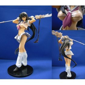 Ikki Tousen Kanu Unchou Gray Variant Statue