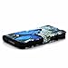 S5 Case, Galaxy S5 Case, Gift_Source Brand [Blue Butterfly Pattern] Premium PU Leather Wallet Flip Protective Skin Case with Magnetic Closure for Samsung Galaxy S5 / Galaxy SV / Galaxy S V (2014) (Built-in Credit Card/ID Card Slot)+1 X Screen Protector + Stylus Pen