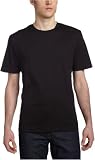 Calvin Klein Men's Liquid Cotton Interlock Tee,Black,X-Large