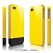 elago S4 Glide Case for iPhone 4 - Sport Yellow + Extra Bottom Clip + Front Protection Film + Back Protection Film included