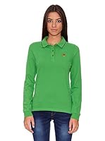 La Española Polo Mujer Manga Larga (Verde)