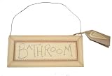 East of India Wall / Door Sign - Bathroom