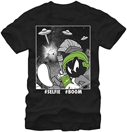 Looney Tunes Marvin the Martian Selfie Mens M Graphic T Shirt - Fifth Sun