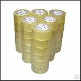 36 Rolls CLEAR Packaging, Packing, Sealing Tape - 2 Inches Wide X 330 Feet 2.0 Mil.