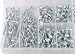 Tools & Hardware : Self-Tapping Hex-Head Metal Screw Shop Assortment - 200 Pieces