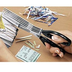 As Seen On TV SHREDDER SCISSORS SECURITY Why pay $100 for an electric shredder?
