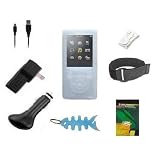 Buy 8 Items Accessory Combo Kit for Sony Walkman E Series Walkman (NWZ-E353 &...