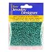 11/0 Glass Seed Beads, Metallic Teal, 20 Gram Pkg (Pack of 1)