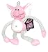 Multipet Pull My Leg Elephant 15-Inch Plush Dog Toy with Moving Arms and Legs and Squ...