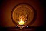 Lotus Flower Projection Candle Holder See It on the Wall