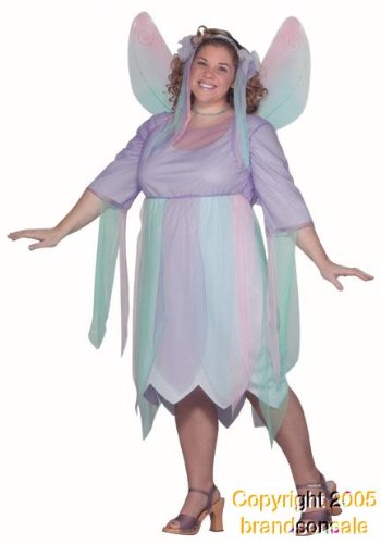 Adult Women's Plus Size Fairy Halloween Costume 