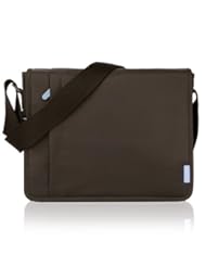Duzign Carrier Horizontal Messenger Bag (Brown) for Apple iPad Air, iPad 4, 3, 2