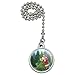 GRAPHICS & MORE Christmas Holiday Santa Claus Trees Ceiling Fan and Light Pull Chain