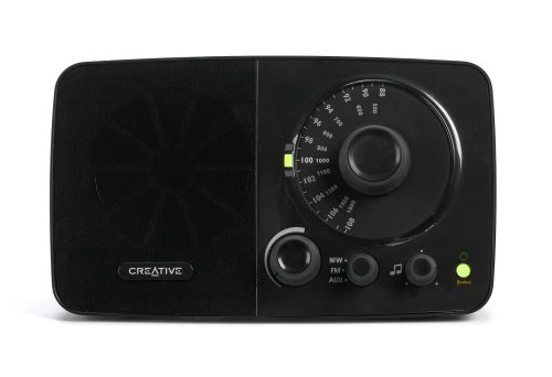Creative Soundworks 745 Table Top Radio and CD player Black