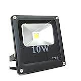 MINGCHANG 高輝度 LED投光器 10W 20W 30W LED作業灯 看板照明 薄型 昼白色・電球色 広角 IP66防水防塵 省エネ長寿命 看板灯 集魚灯 作業灯 (10W, 電球色)