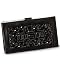 Satin clutch
