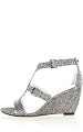 Colorful Metallic Wedge