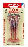 DOA 3 1/4 OZ SCENTED SHRIMP NEW PENNY 3 PACK D.O.A.