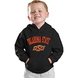 Oklahoma State Cowboys Kids 4-7 Black adidas Tackle Twill Hooded Sweatshirt