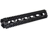 UTG Pro Model 4/15 Rifle Length Quad Rail System, Black