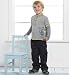 Info/Buy Mini Boys' Pure Cotton Mock Layer Top & Trousers Outfit