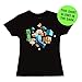 Minecraft Glow-In-The-Dark Run Away Little Girls & Big Girls T-shirt