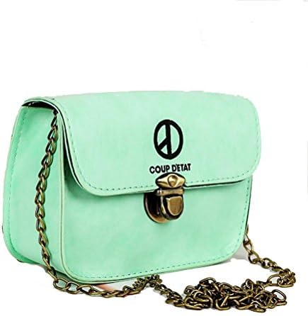 KPOP Accessory Bigbang GD Handbag Big Bang Fashion Ladies Chain Shoulder Bag (Mint Green)