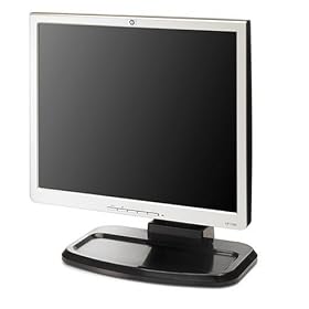 HP L1740 - Flat panel display - TFT - 17" - 1280 x 1024 / 75 Hz - 0.264 mm - DVI, VGA (HD-15) - silver, carbonite black