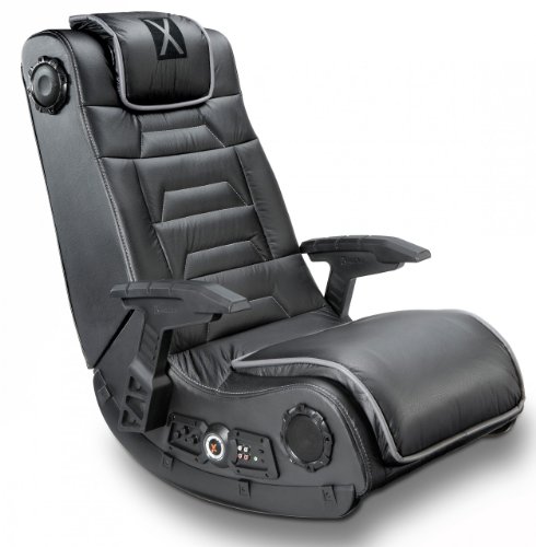 X Rocker Pro Series H3 4.1 Video Gaming Chair with 4 Speaker SURROUND SOUND, Powerful Subwoofer, and Vibration!
