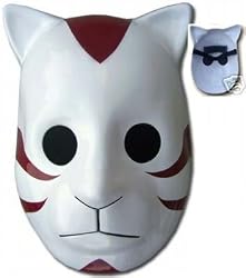 Naruto Costume Accessory - Cosplay Anbu (Dark Troop) Cat Mask