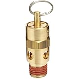 Control Devices ST Series Brass ASME Safety Valve, 200 psi Set Pressure, 1/4" Male NPT