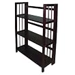 Furniture 3 Tier Folding Bookcase