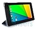 wisers 2013 新型 nexus7 QI充電対応 超薄型軽量 スリムケース (ブラック)
