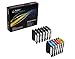 12 Pack Arthur Imaging New Compatible Ink Cartridge Replacement for Brother LC-103XL (6 Black, 2 Cyan, 2 Yellow, 2 Magenta, 12-Pack)