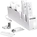 T-Charge White Lacquered (Dual Charger and Docking Station for 2 Sets of Wii Remotes & Nunchucks)
