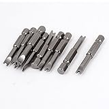 uxcell　スパナドライバービット　ねじ回しビット　7mmシャンクダイヤ　5mmビット幅　10個