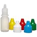 Nalgene LDPE Dropper Bottle, with Assorted Colored Polypropylene Closure, Lab Pack