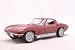 Exoto Motorbox 1/18 1967 Chevrolet Corvette Sting Ray 327: Marlboro Red