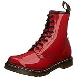 IMAGE OF Dr. Martens Women's 1460 Boot,Red,9 UK (US Women's 11 M)