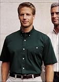 Jonathan Corey Short Sleeve Luxury Twill Shirt
