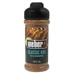 Weber Grill Classic BBQ Seasoning, 6.5000-Ounce (Pack of 4)