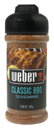 Weber Grill Classic BBQ Seasoning, 6.5000-Ounce (Pack of 4)