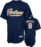 Jason Bartlett Jersey: Adult Majestic Navy Authentic Cool Base&Atilde;&cent;&acirc;��&Acirc;&cent; Batting Practice San Diego Padres Jersey