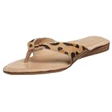 Volatile Womens Shortcake Animal Thong Sandal