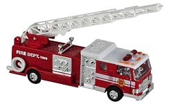 Lights & Sounds Fire Truck Pullback - Red