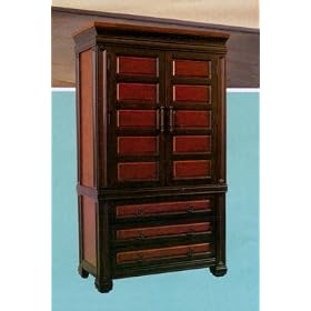 Rosalinda Three Drawer TV Armoire